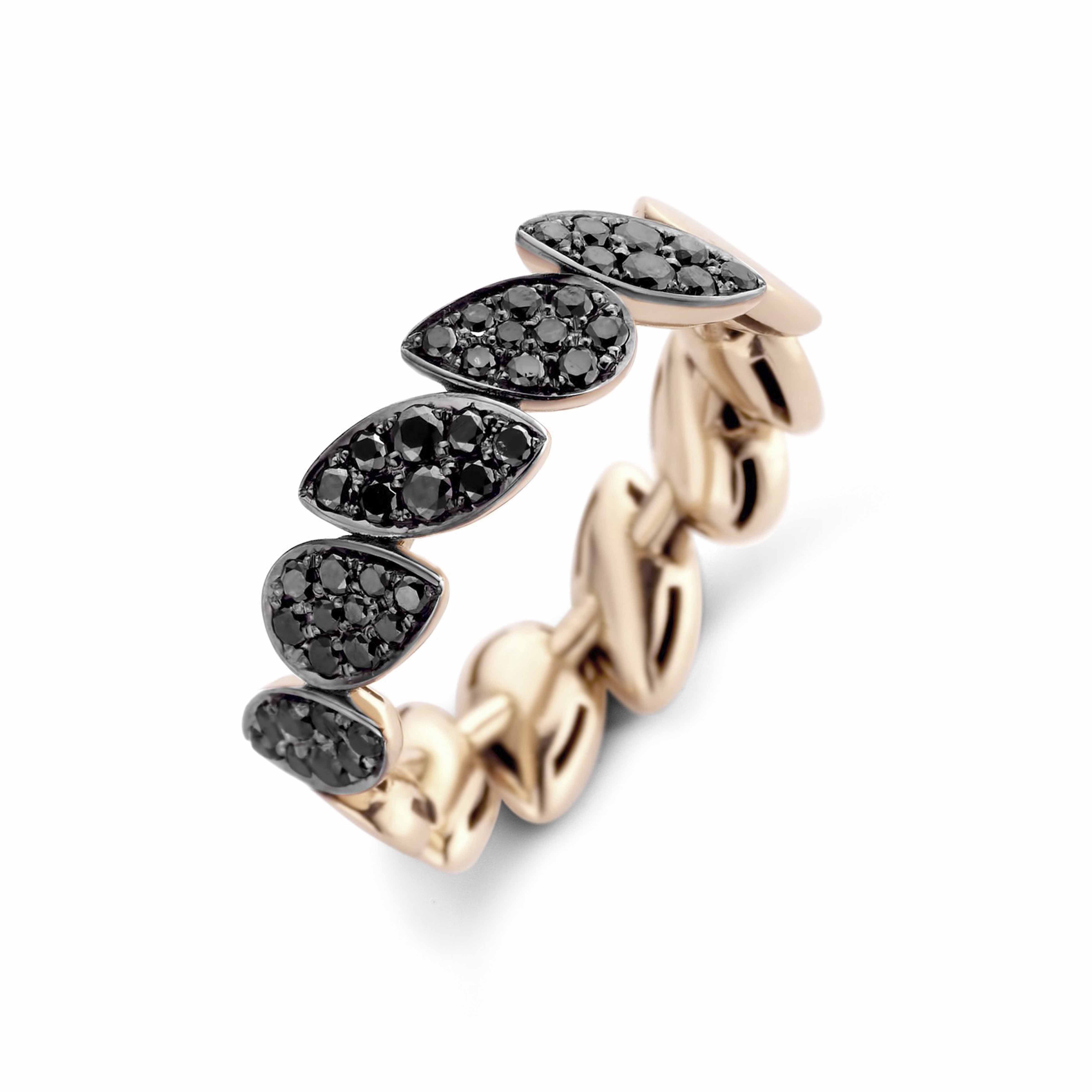 Antonellis - Mambo Ring zwarte diamant